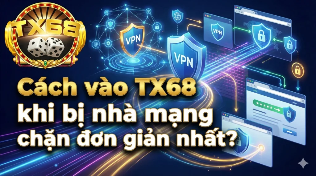 Cách vào TX68 khi bị nhà mạng chặn đơn giản nhất