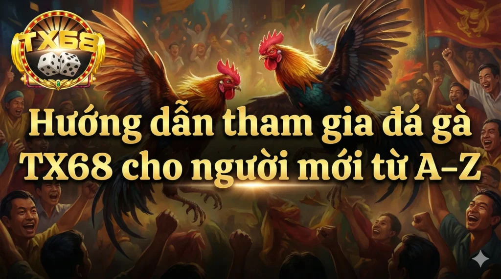 Hướng dẫn tham gia đá gà TX68 cho người mới từ A–Z