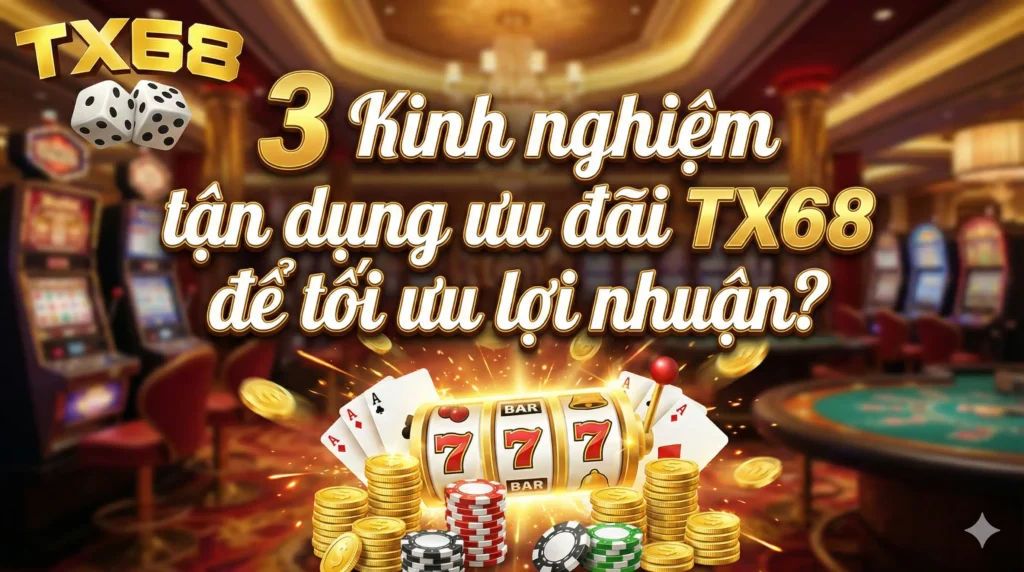 Kinh nghiệm tận dụng ưu đãi TX68 để tối ưu lợi nhuận