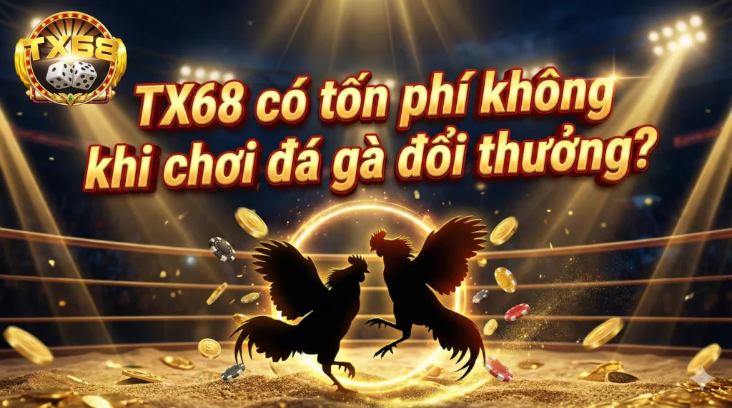 TX68 có tốn phí không khi chơi đá gà đổi thưởng?