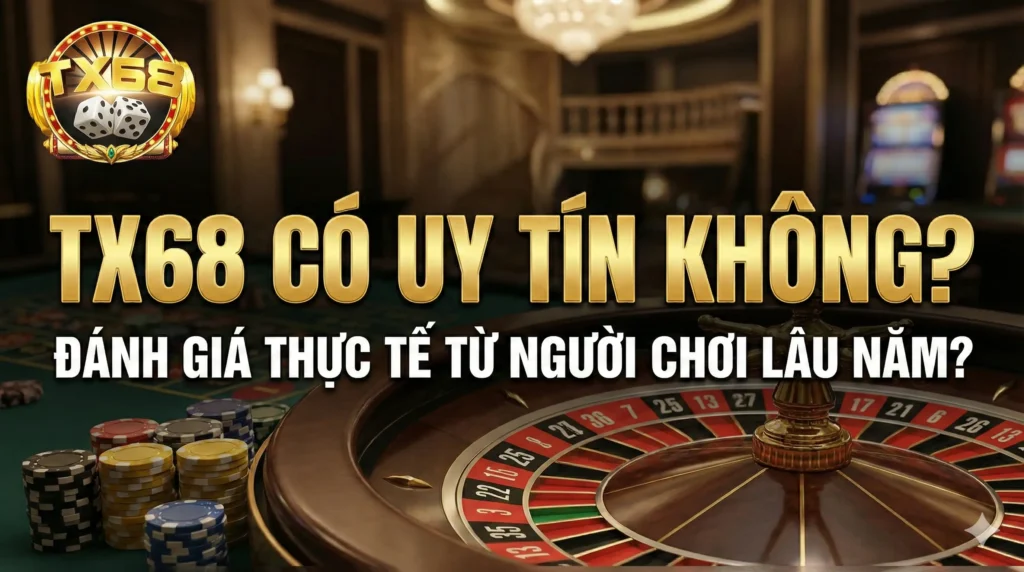 TX68 có uy tín không? Đánh giá thực tế từ người chơi lâu năm