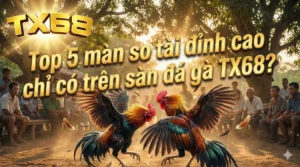 Top 5 màn so tài đỉnh cao chỉ có trên sàn đá gà TX68