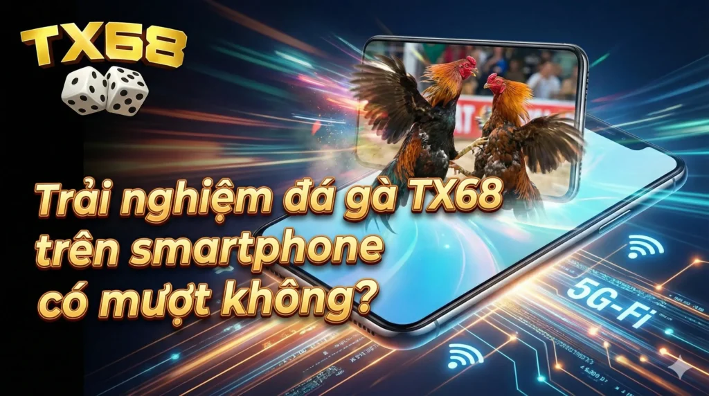 Trải nghiệm đá gà TX68 trên smartphone có mượt không?