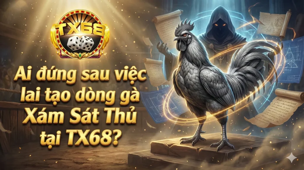 Ai đứng sau việc lai tạo dòng gà Xám Sát Thủ tại TX68?
