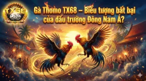 Gà Thomo TX68 – Biểu tượng bất bại của đấu trường Đông Nam Á