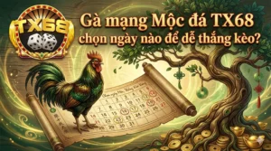 Gà mạng Mộc đá TX68 nên chọn ngày nào để dễ thắng kèo?